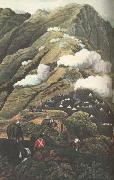 william r clark brittiskt trupplager vid himalayas fot omkring 1840 painting